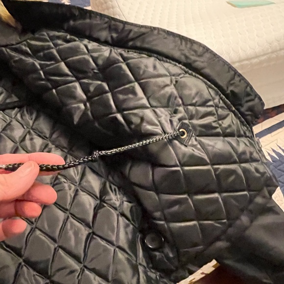 BB Dakota zip up black hooded jacket size M - Picture 6 of 8